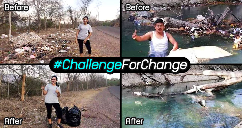#ChallengeForChange ท้าทุกคนสร้างการเปลี่ยนแปลง ให้โลกน่าอยู่ขึ้นได้ด้วยมือตัวเอง
