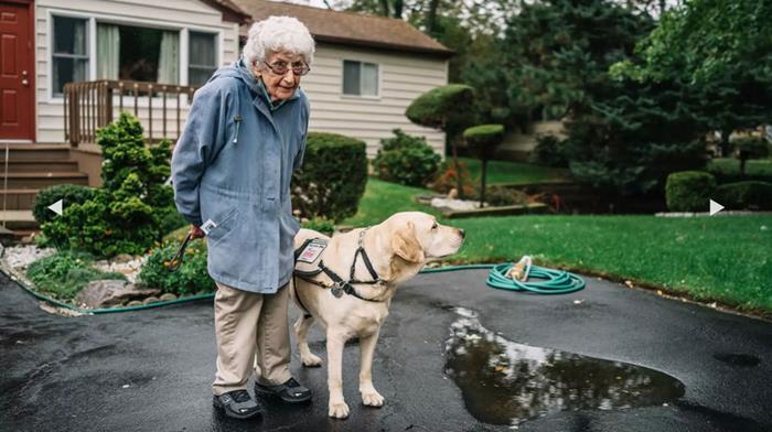 คุณยายวัย 92 ผู้ไม่ออกจากบ้านเลย กระทั่งเจอหมาตัวนี้ เข้ามาเปลี่ยนชีวิตของเธอให้สดใส