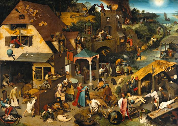 สุดยอดภาพวาดอายุ 450 ปีของ Bruegel ที่แฝง ‘สุภาษิตดัตช์’ ไว้นับร้อยในภาพเดียว!!