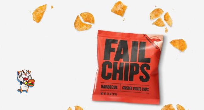 นี่คือ “Fail Chips” มันฝรั่งทอดกรอบกระดก ที่จะไม่ทำให้ “มือเปื้อน” เวลากินอีกต่อไป…