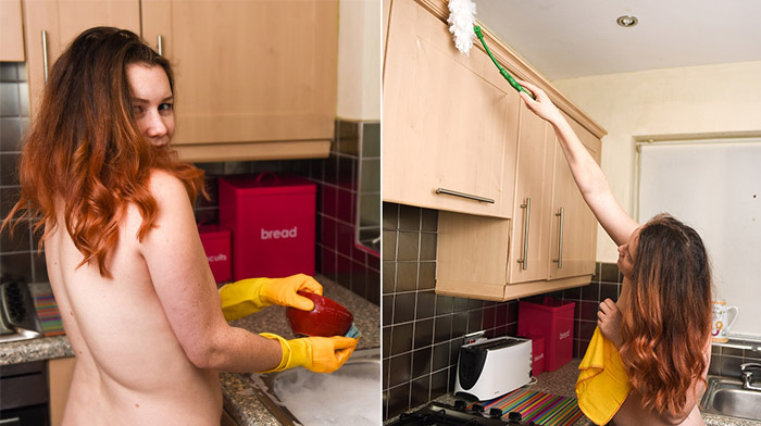 หญิงสาวรับงาน “แม่บ้านเปลือย” ทำความสะอาดบ้าน ไม่ขายตัว แต่ได้เงิน 2,000 ต่อชั่วโมง