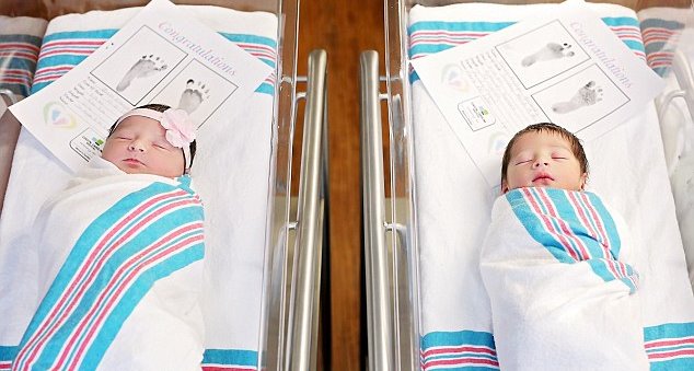 พรหมลิขิต? เด็กทารกเกิดใหม่ “โรมิโอ” และ “จูเลียต” บังเอิญนอนข้างกันในโรงพยาบาล