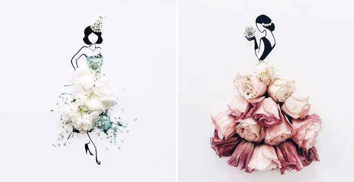 แม่ลูกสามสร้างผลงาน Sassy du Fleur หญิงชุดเดรสดอกไม้ สื่อความงามภายในของผู้หญิง
