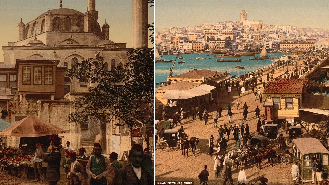 เปิดภาพหายาก “คอนสแตนติโนเปิล” ยุคปี 1890 ที่ตอนนั้นเป็นเมืองหรูหราที่สุดแห่งยุโรป!!