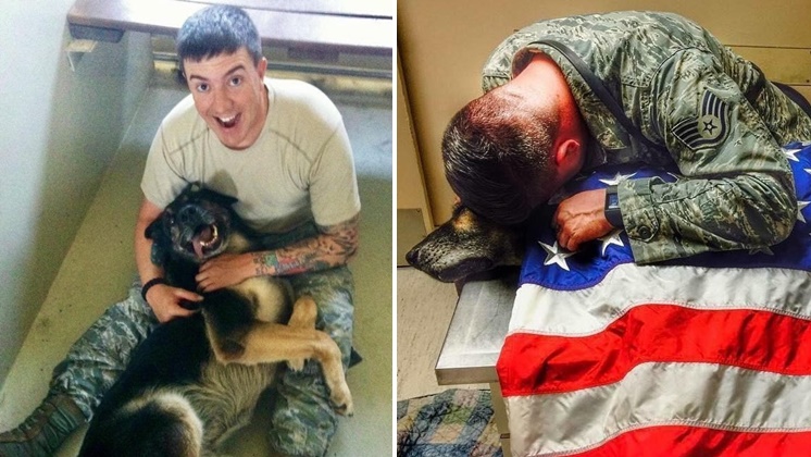เรื่องราวสุดเศร้า “ทหารที่สูญเสียสุนัขเพื่อนรัก” จากวันแรกสู่วันสุดท้าย และจะคงอยู่ตลอดไป