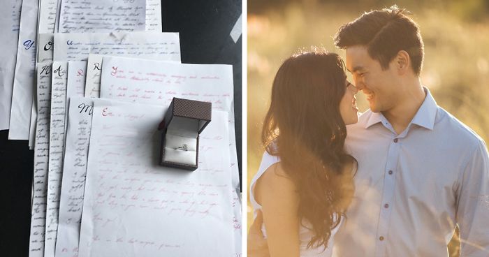 หนุ่มเขียนจดหมายให้แฟนสาวร่วม 3 ปี แต่เธอไม่เคยรู้เลยว่านั่นคือ “การขอแต่งงาน”