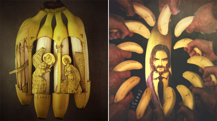 ศิลปินผู้เปลี่ยน “กล้วย” ธรรมดา เป็นงานศิลปะสุดเจ๋ง ถึงดูกล้วยๆ แต่ฝีมือไม่กล้วยเลย!!