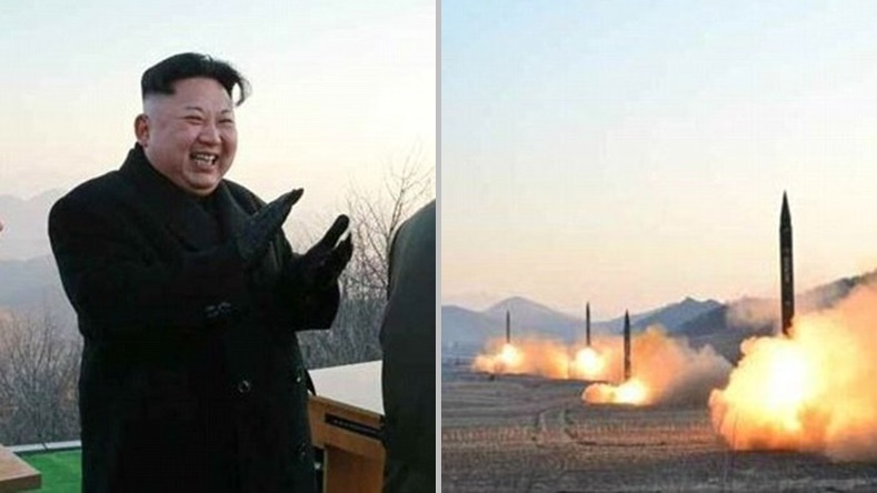 รอยเตอร์รายงานเกาหลีเหนือยิงขีปนาวุธ 4 ลูก ไปตกที่น่านน้ำญี่ปุ่น ห่างชายฝั่ง 300 กิโลเมตร!?