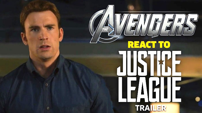 เหล่า Avengers จะรู้สึกยังไง เมื่อได้ดูเทรลเลอร์ Justice League หนังรวมฮีโร่จากอีกค่าย!?