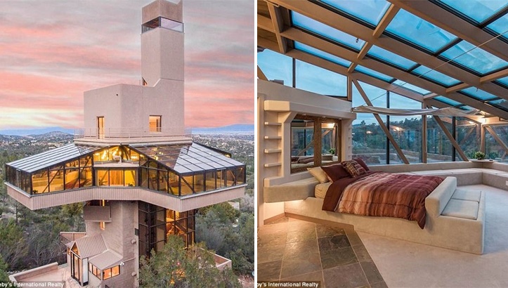 ‘Falcon Nest’ บ้านเดี่ยวตั้งสูงที่สุดในโลก สวยสง่าตั้งตระหง่านกลางหุบเขาแอริโซนา