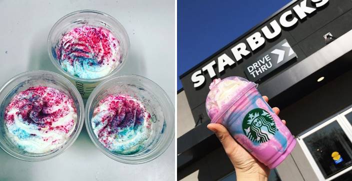 Starbucks เปิดตัวเมนูสายชมพู ‘Unicorn Frappuccino’ สีสันแบบนี้ น่าไปโดนสักที!!