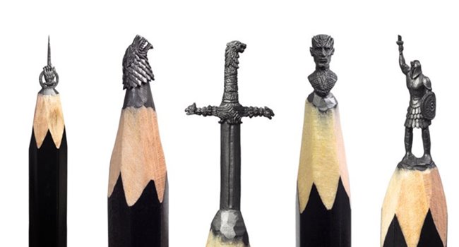 ศิลปินหนุ่มเปลี่ยนไส้ดินสอ ให้กลายเป็นงานศิลป์จาก ‘Game of Thrones’ ถูกใจชัวร์!!
