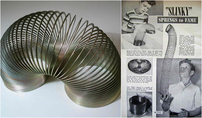 เปิดตำนาน Slinky สปริงของเล่นสุดฮิตยุคเก่า ที่ใครจะเชื่อว่า มันถูกคิดค้นโดยความบังเอิญ!?