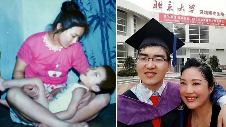 แม่ชาวจีนไม่ยอมแพ้ เลี้ยงดูลูกพิการ-มีปัญหาทางสมอง จนส่งเข้าเรียน Harvard ได้ในที่สุด!!
