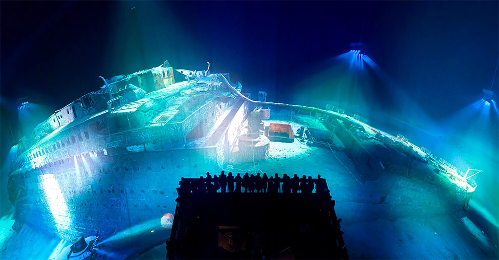 ภาพถ่ายพาโนราม่าที่คมชัดสุดของเรือในตำนาน Titanic รำลึก 104 ปี แห่งเหตุการณ์โศกนาฎกรรม