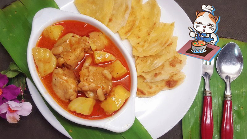 เข้าครัวทำอาหารไทยชื่อดัง “แกงมัสมั่นไก่” ทำง่ายๆ ที่บ้าน แต่อร่อยระบือไกลไปทั่วโลก
