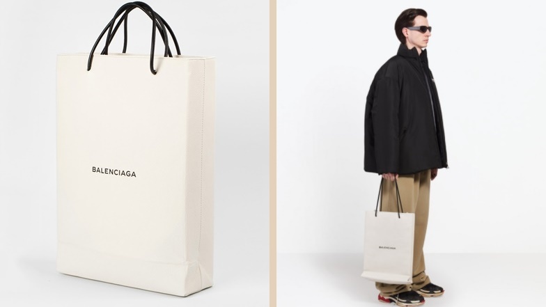 แบรนด์ Balenciaga เปิดตัวกระเป๋าช็อปปิ้งคล้าย “ถุงกระดาษ” มูลค่าถึง 37,000 บาท!!!