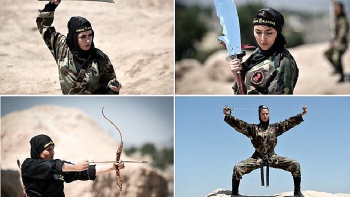 จากเอเชียสู่ตะวันออกกลาง คลับนินจาหญิงแห่งอิหร่าน ฝึกฝนตนเพื่อตอบโต้ในยามศึกสงคราม!!