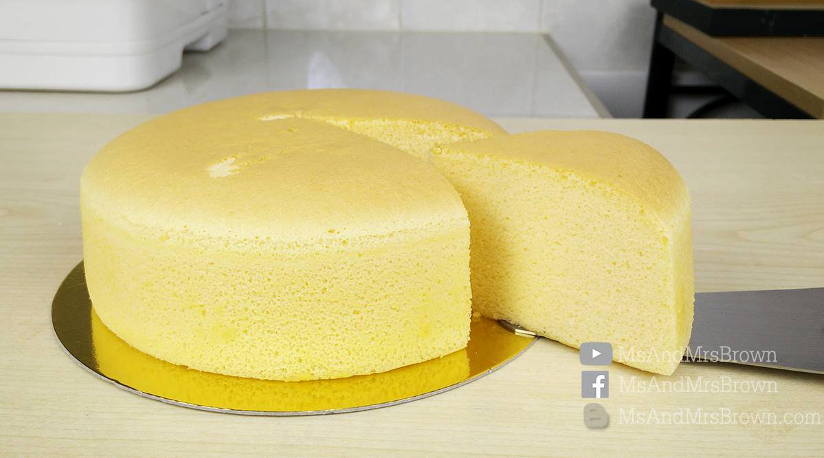 แจกสูตร “Super Soft Sponge Cake” สปันจ์เค้กเนื้อนุ่มเด้ง แบบไม่ต้องง้อผงฟู