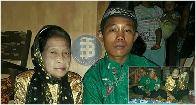 หนุ่มวัย 16 แต่งงานกับยายวัย 71 ปี อ้าง…ถ้าไม่ได้แต่งจะฆ่าตัวตายด้วยกันทั้งคู่!!