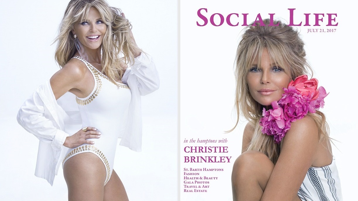 เปิดภาพถ่าย Christie Brinkley นางแบบสุดเซ็กซี่ไม่คลายความสวย แม้อายุจะหลัก 60 แล้ว!!
