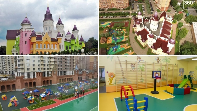 โรงเรียนอนุบาลในรัสเซีย สร้างเหมือนปราสาทในเทพนิยาย ให้เด็กๆ เพลิดเพลินไม่มีสิ้นสุด
