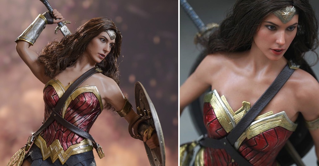 กรีดร้องอยากได้!! Hot Toys ปล่อยภาพฟิกเกอร์ Wonder Woman เซ็ทล่าสุดก่อนขายจริง