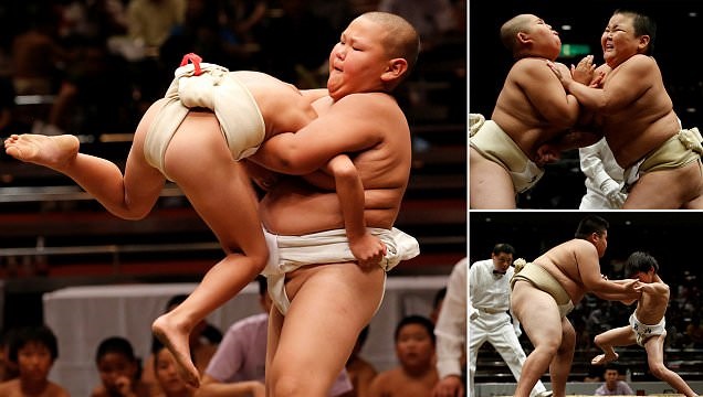 ฮึ่ยย่ะ!! ญี่ปุ่นผุดไอเดีย จัดการแข่งขันซูโม่สำหรับเด็กประถม เพื่อเสริมสร้างน้ำใจนักกีฬา