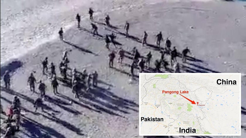 ทหารจีนกับอินเดียปะทะเดือดแถบชายแดนเทือกเขาหิมาลัย ด้วยการ “ปาหินใส่กัน” !??