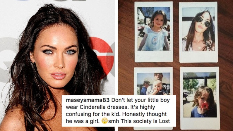 ชาวเน็ตถกเถียงกัน หลังจาก ‘Megan Fox’ อัพรูป “ลูกชาย” ในชุดเจ้าหญิงเอลซ่า