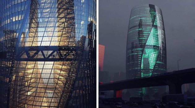 Leeza SOHO สถาปัตยกรรมแห่งโลกอนาคตกลางกรุงปักกิ่ง ขึ้นชื่อว่ามีห้องโถงสูงที่สุดในโลก