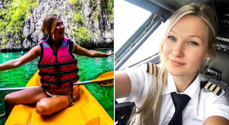 นักบินหญิงเนเธอร์แลนด์ เน็ตไอดอลตัวจริง ทำงานและเที่ยวรอบโลกจนแฟนคลับเพียบ