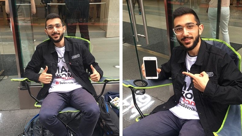หนุ่มออสซี่ เข้าคิวรอกว่า 10 วันเพื่อหวังเป็นเจ้าของ ‘iPhone รุ่นใหม่’ คนแรกของโลก!!