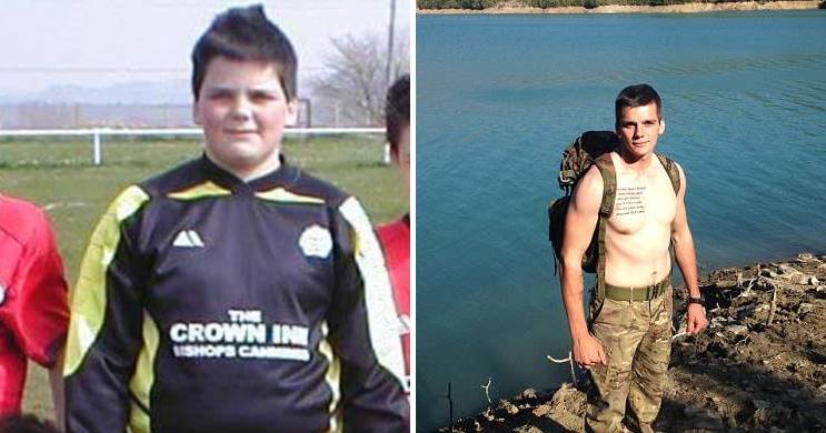 จากเด็กอ้วน 107 กิโลในอดีต ฟิตร่างกายจนเป็นหนุ่มกล้ามโต ชีวิตดีขึ้นเป็นกอง!!