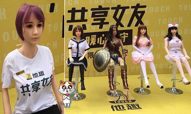 บริษัทจีนเปิดตัว ‘บริการเช่าตุ๊กตายาง’ พร้อมเลือกสเปคสาวๆ ได้ พาไปนอนจับมือคลายเหงา!!