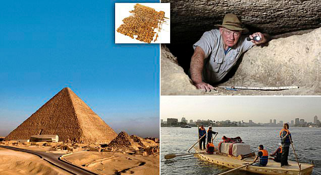 ในที่สุด นักโบราณคดีก็ไขปริศนา “การสร้างพีรามิด” ว่าขนหิน 2.5 ตัน ระยะทาง 800 กิโลได้ยังไง!?