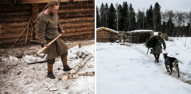 การทดลองของหนุ่มรัสเซียปลีกวิเวกไปใช้ชีวิตเพียงลำพังเหมือนอาศัยอยู่ในยุคกลางปี 1100