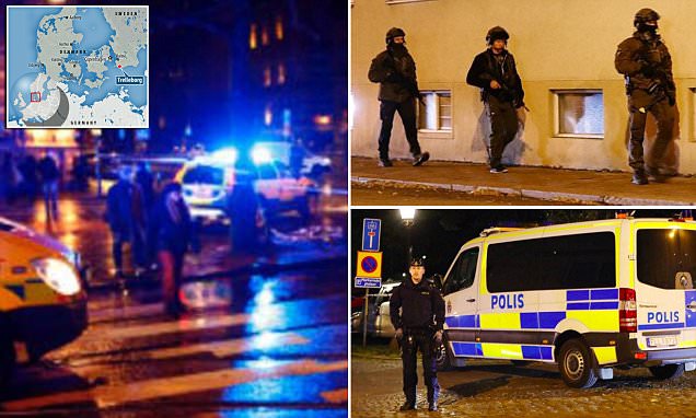 เกิดเหตุกราดยิงกลางตลาดในสวีเดน บาดเจ็บ 4 ราย  ตำรวจสันนิษฐานไม่น่าใช่การก่อการร้าย