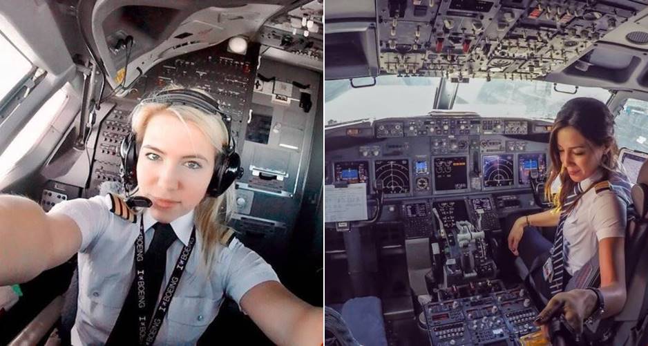 เหล่านักบินสาวเน็ตไอดอล ที่พวกเธอสามารถลบภาพเก่าๆ ที่ว่านักบินต้องเป็นผู้ชายเท่านั้น