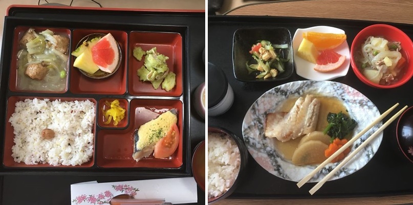 คุณแม่มือใหม่ ถ่ายรูปอาหารที่ทางโรงพยาบาลญี่ปุ่นจัดให้ขณะพักรักษาตัว น่ากิ๊น น่ากิน