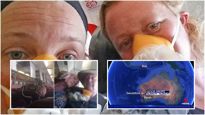 เปิดคลิปเหตุการณ์ในเครื่อง Air Asia ลดระดับ 20,000 ฟุต ผู้โดยสารใจเสีย-แอร์กรีดร้อง
