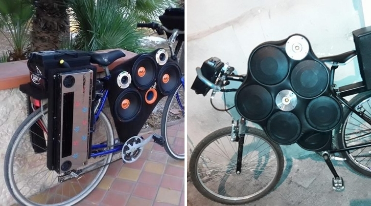 นี่คือ ‘จักรยานสุดแซ๊บ’ ติดเครื่องเสียงเบสกระหึ่มพร้อมกับเปิดจังหวะโจ๊ะๆ ให้ได้ดิ้นกันในอิตาลี