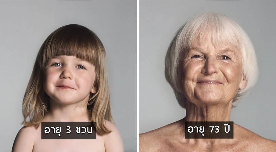 แคมเปญจากนอร์เวย์สะท้อน ‘ชีวิตภายใน 60 วินาที’ จากอายุ 0 – 100 ปีของผู้หญิง