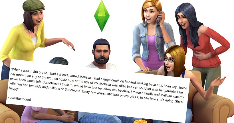 จากคลิปฟังเพลงใน The Sims ชาวเน็ตร่วมแชร์เรื่องราวทั้งเศร้าและซึ้งในคราวเดียวกัน