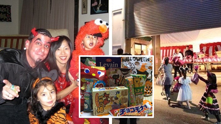 เผยอีกด้านหนึ่งของอิทธิพลมืด ยากูซ่าแจกขนมวันฮาโลวีน มอบความสุขให้กับเด็กๆ