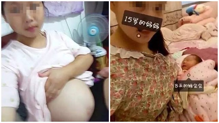 เทรนด์ใหม่ในประเทศจีน! สาววัย 14-16 ปี โพสต์ภาพการตั้งครรภ์ของตัวเองสนั่นโซเชียล