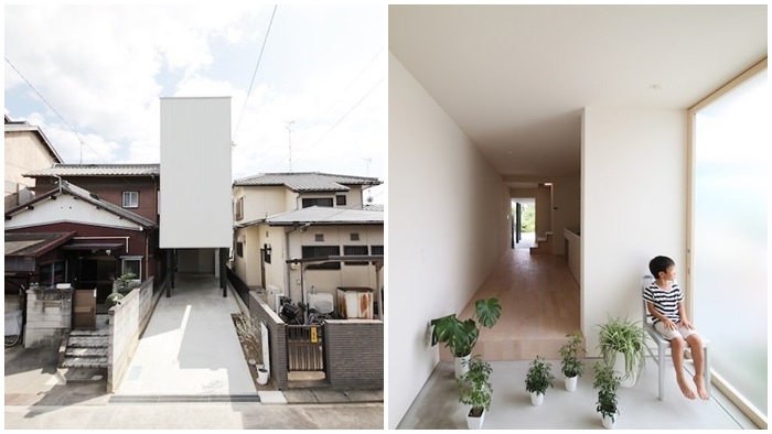 ชาบู!! สถาปนิกญี่ปุ่นออกแบบบ้านในพื้นที่หน้ากว้างเพียง 3 เมตรให้กลายเป็นบ้านสุดน่าอยู่