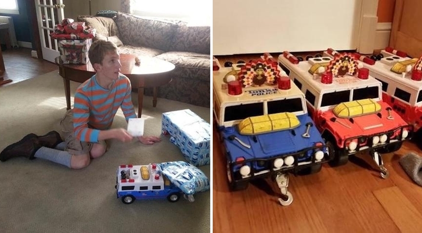 พี่สาวประกาศตามหา ‘รถบรรทุกของเล่น’ เพื่อเติมเต็มความสุขให้กับน้องชายพิการอีกครั้ง