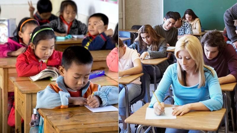 สื่อนอกเผย เด็กจีนใช้เวลาทำการบ้านนานกว่า 3 ชั่วโมงต่อวัน หรือ 3 เท่าของค่าเฉลี่ยทั่วโลก