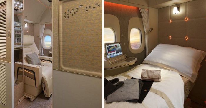 ลองบรรยากาศห้องเฟิร์สคลาสใหม่สายการบิน Emirates เปรียบเหมือนโรงแรมลอยฟ้า